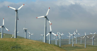 wind turbines